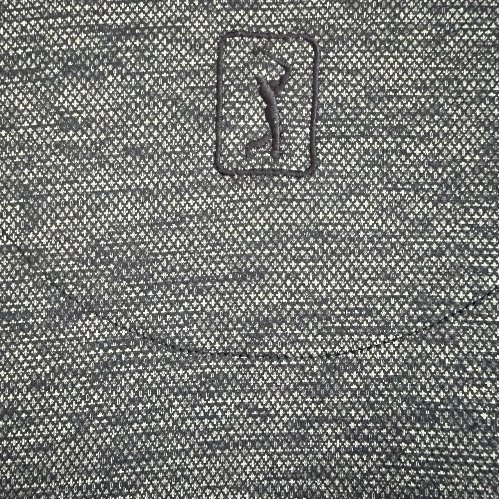 Men’s PGA Tour Blue long Sleeve Polo Shirt Sz: XL MSRP: $70 - Picture 6 of 8